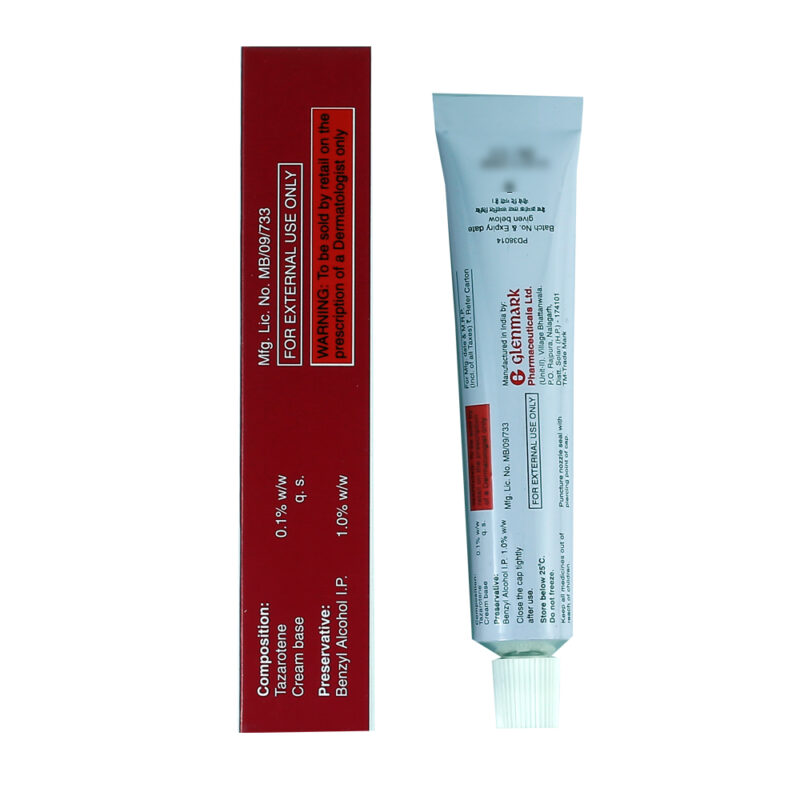 Tazret Forte Tazarotene Cream 0.1 (Tazorac) - Image 2